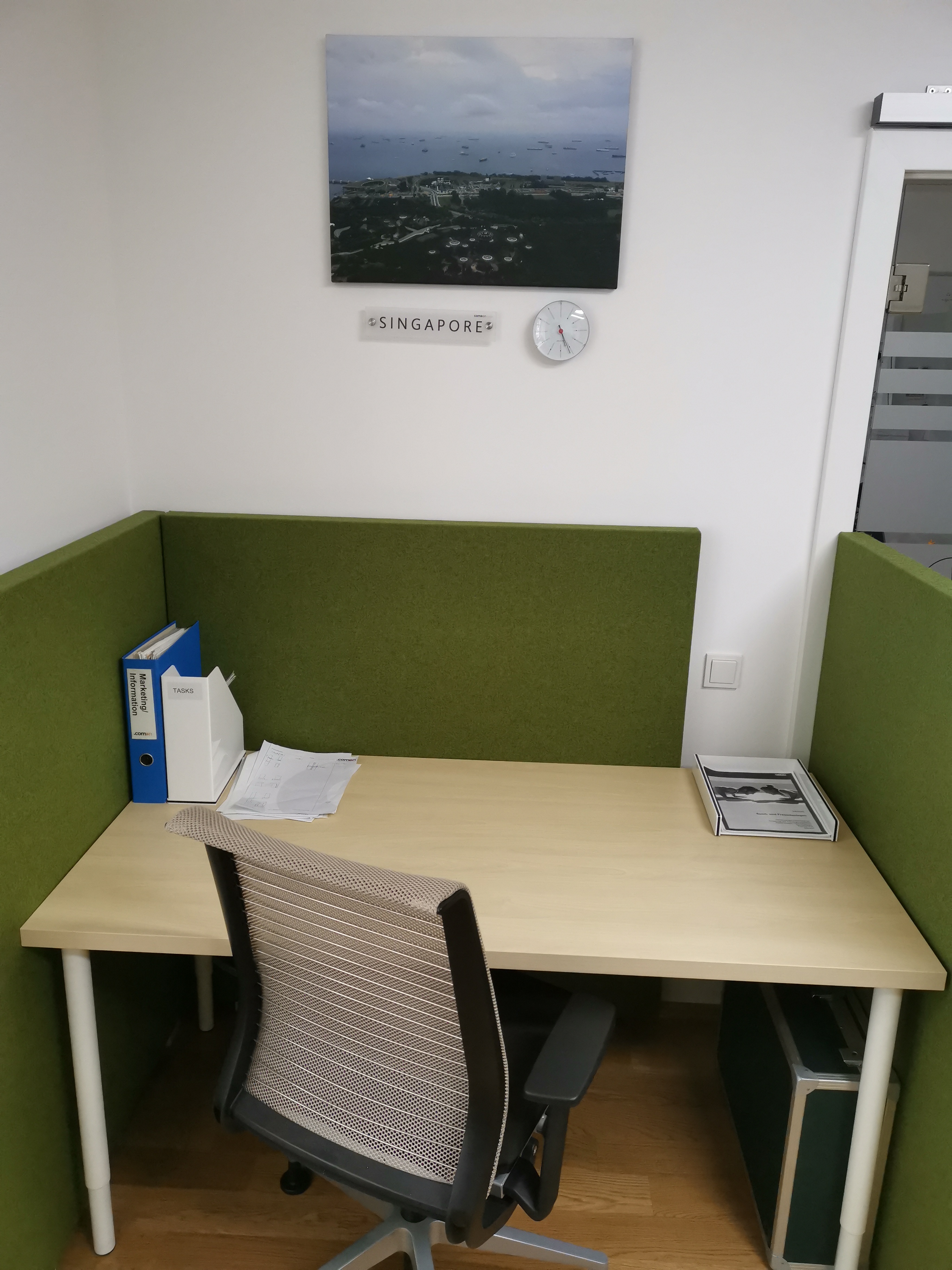 Focused work in CoWorking Space